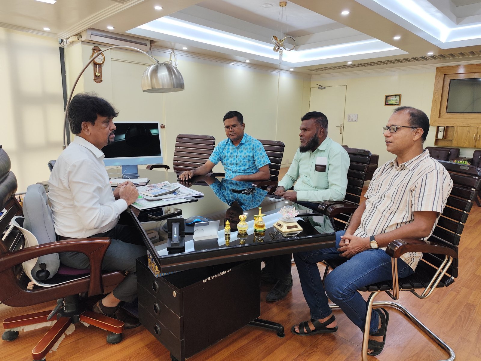 এডাব এর ত্রৈমাসিক সভা