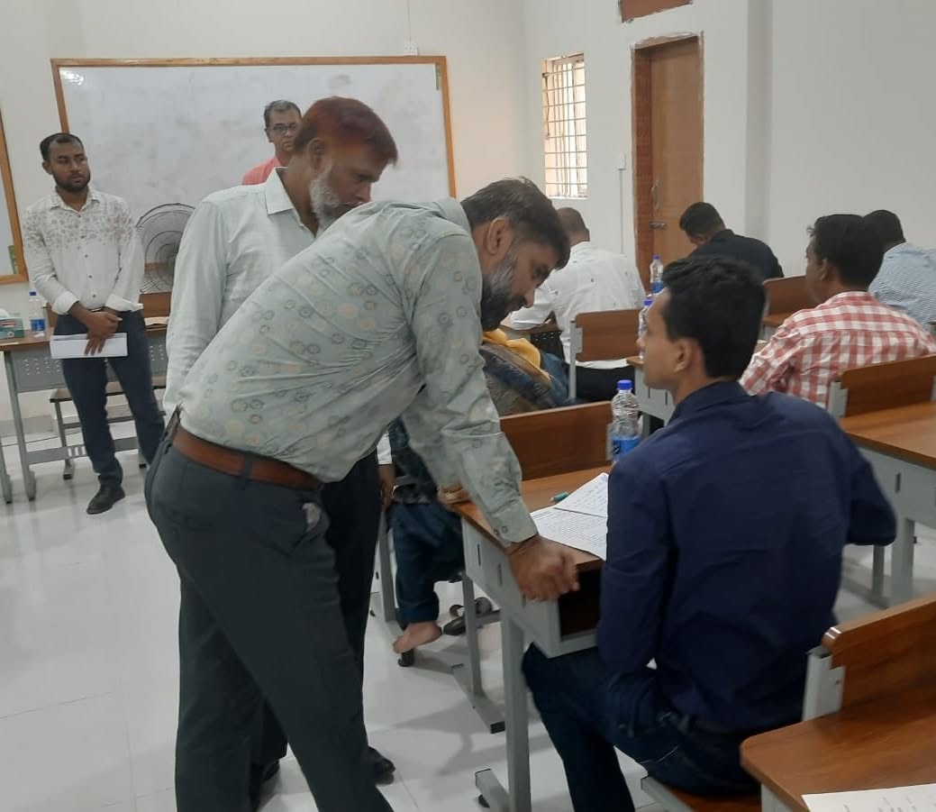 Recruitment Examination Held Under the RAISE Project at ATMABISWAS